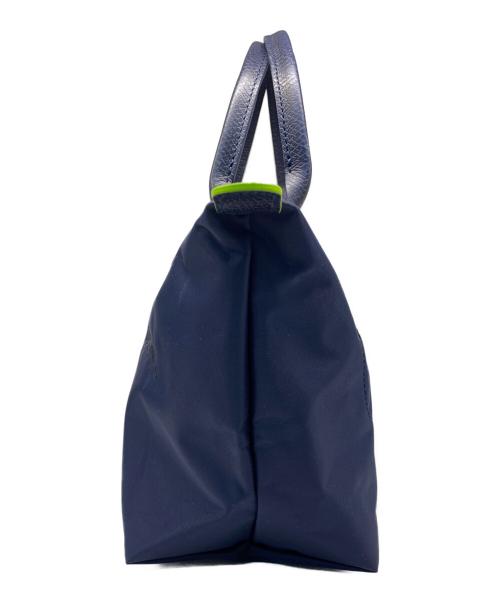LONGCHAMP（ロンシャン）LONGCHAMP (ロンシャン) ル プリアージュハンドバッグS ネイビーの古着・服飾アイテム