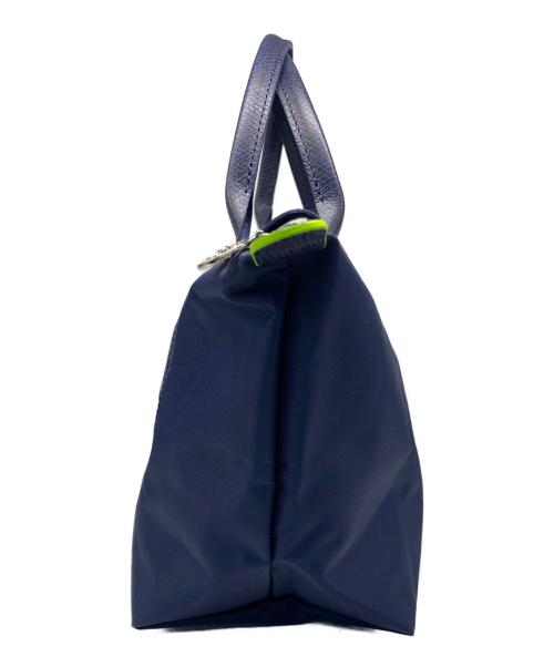 LONGCHAMP（ロンシャン）LONGCHAMP (ロンシャン) ル プリアージュハンドバッグS ネイビーの古着・服飾アイテム