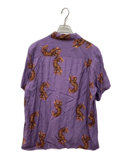 WACKO MARIA（ワコマリア）WACKO MARIA (ワコマリア) 19SS HAWAIIAN SHIRT S/S パープル サイズ:Lの古着・服飾アイテム
