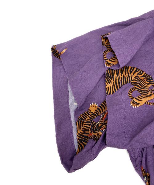 WACKO MARIA（ワコマリア）WACKO MARIA (ワコマリア) 19SS HAWAIIAN SHIRT S/S パープル サイズ:Lの古着・服飾アイテム