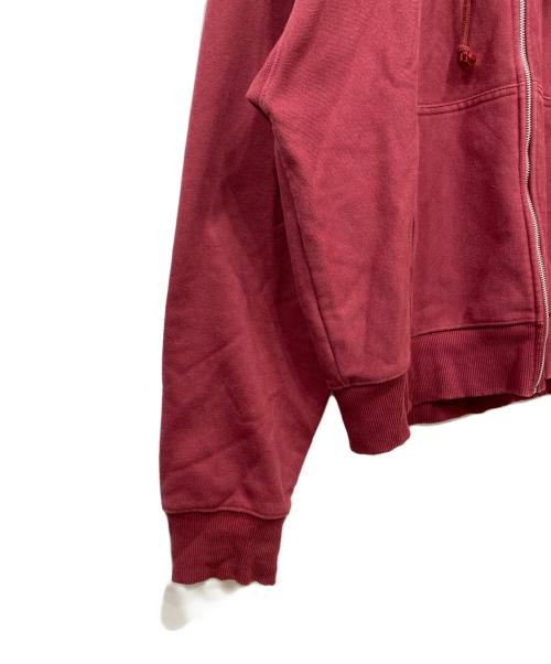 stussy（ステューシー）stussy (ステューシー) DOVER STREET MARKET (ドーバー ストリート マーケット) ZIP HOODIE レッド サイズ:XLの古着・服飾アイテム