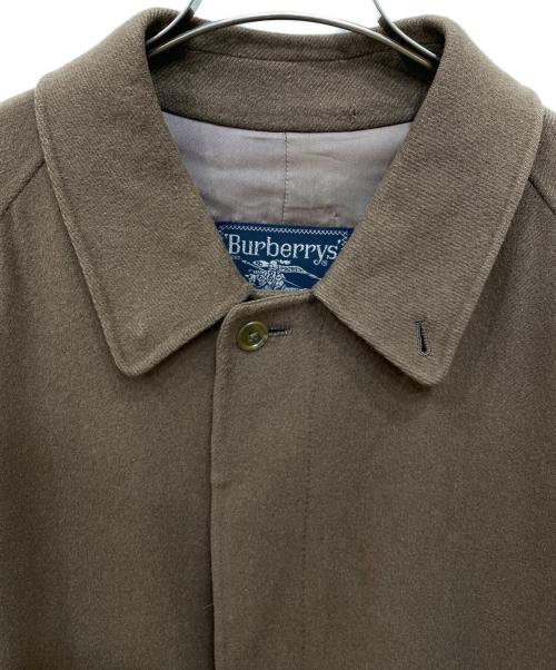Burberry's（バーバリーズ）Burberry's (バーバリーズ) ウールカシミヤ バルマカンコート ブラウン サイズ:表記なしの古着・服飾アイテム