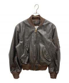 中古・古着通販】GLAD HAND (グラッドハンド) カウレザーカーコート