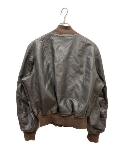 Taylors Leatherwear（テイラーズレザーウェア）Taylors Leatherwear (テイラーズレザーウェア) レザージャケット ブラウン サイズ:Lの古着・服飾アイテム
