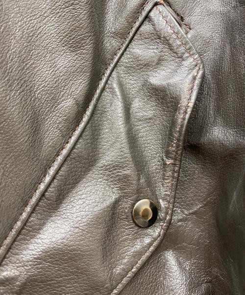 Taylors Leatherwear（テイラーズレザーウェア）Taylors Leatherwear (テイラーズレザーウェア) レザージャケット ブラウン サイズ:Lの古着・服飾アイテム