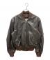 Taylors Leatherwear（テイラーズレザーウェア）の古着「レザージャケット」｜ブラウン