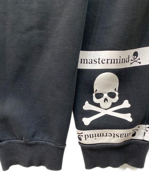 Mastermind JAPAN（マスターマインド ジャパン）Mastermind JAPAN (マスターマインド ジャパン) スカルテープスウェットパンツ ブラック サイズ:Lの古着・服飾アイテム