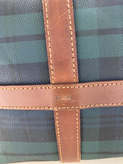 RALPH LAUREN（ラルフローレン）RALPH LAUREN (ラルフローレン) 2WAYボストンバッグ グリーンの古着・服飾アイテム