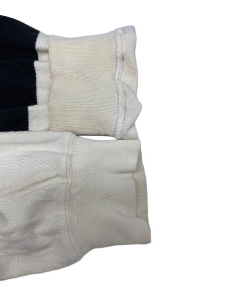 POLO RALPH LAUREN（ポロ・ラルフローレン）POLO RALPH LAUREN (ポロ・ラルフローレン) パーカー ホワイト×ブラック サイズ:Lの古着・服飾アイテム