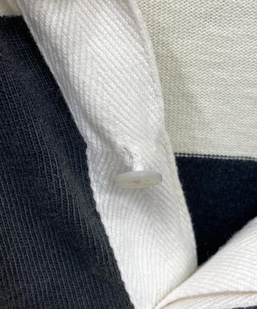 POLO RALPH LAUREN（ポロ・ラルフローレン）POLO RALPH LAUREN (ポロ・ラルフローレン) パーカー ホワイト×ブラック サイズ:Lの古着・服飾アイテム