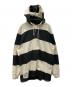 POLO RALPH LAUREN（ポロ・ラルフローレン）の古着「パーカー」｜ホワイト×ブラック