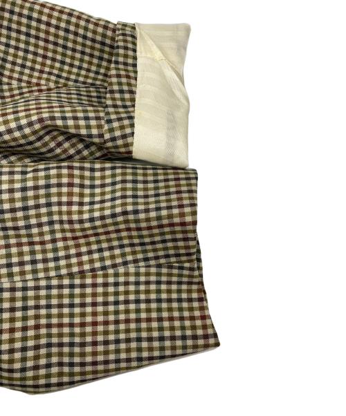 BURBERRY（バーバリー）BURBERRY (バーバリー) チェックテーラードジャケット ベージュ サイズ:不明の古着・服飾アイテム