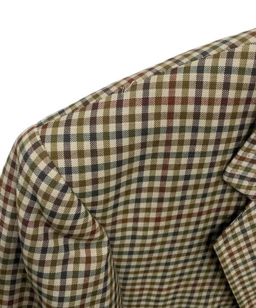 BURBERRY（バーバリー）BURBERRY (バーバリー) チェックテーラードジャケット ベージュ サイズ:不明の古着・服飾アイテム