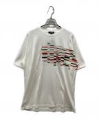 BURBERRY LONDONバーバリーロンドン）の古着「プリントTシャツ」｜ホワイト