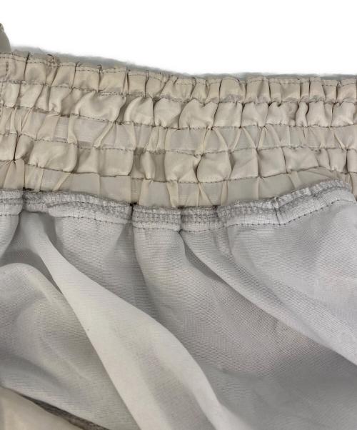 sahara（サハラ）sahara (サハラ) Smocking Design Dress グレー サイズ:FREEの古着・服飾アイテム
