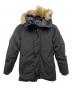 CANADA GOOSE（カナダグース）の古着「ジャスパー パーカ」｜ブラック