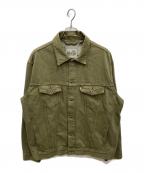 LEVI'S SILVERTABリーバイス）の古着「トラッカージャケット」｜グリーン