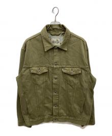 LEVI'S SILVERTAB（リーバイス）の古着「トラッカージャケット」｜グリーン