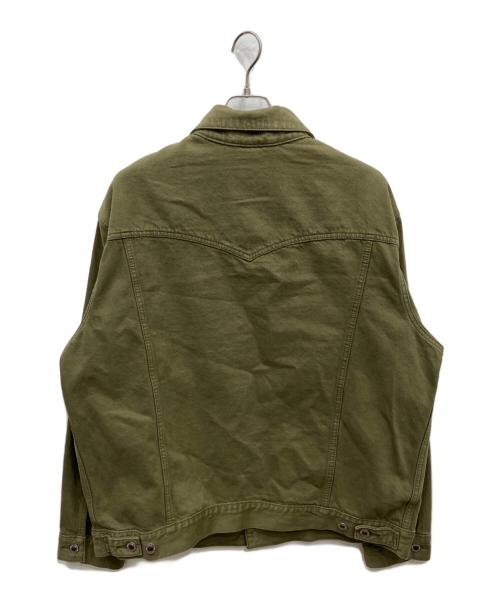 LEVI'S SILVERTAB（リーバイス）LEVI'S SILVERTAB (リーバイス) トラッカージャケット グリーン サイズ:Lの古着・服飾アイテム