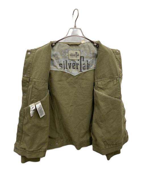 LEVI'S SILVERTAB（リーバイス）LEVI'S SILVERTAB (リーバイス) トラッカージャケット グリーン サイズ:Lの古着・服飾アイテム