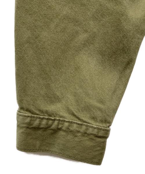 LEVI'S SILVERTAB（リーバイス）LEVI'S SILVERTAB (リーバイス) トラッカージャケット グリーン サイズ:Lの古着・服飾アイテム