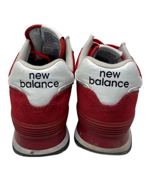 NEW BALANCE（ニューバランス）NEW BALANCE (ニューバランス) ML574SSO レッド サイズ:27cmの古着・服飾アイテム