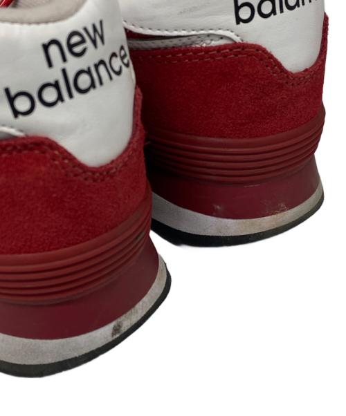 NEW BALANCE（ニューバランス）NEW BALANCE (ニューバランス) ML574SSO レッド サイズ:27cmの古着・服飾アイテム