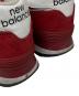 中古・古着 NEW BALANCE (ニューバランス) ML574SSO レッド サイズ:27cm：5000円