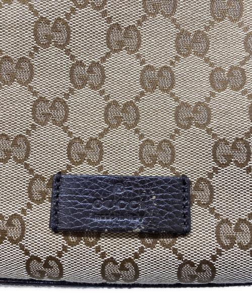 GUCCI（グッチ）GUCCI (グッチ) GGキャンバスウエストバッグ ベージュの古着・服飾アイテム