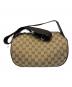GUCCI (グッチ) GGキャンバスウエストバッグ ベージュ：70000円