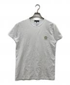 VERSACEヴェルサーチェ）の古着「ロゴTシャツ」｜ホワイト