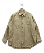 Y's for menワイズフォーメン）の古着「コットンシャツ」｜ベージュ