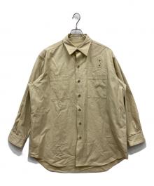 Y's for men（ワイズフォーメン）の古着「コットンシャツ」｜ベージュ