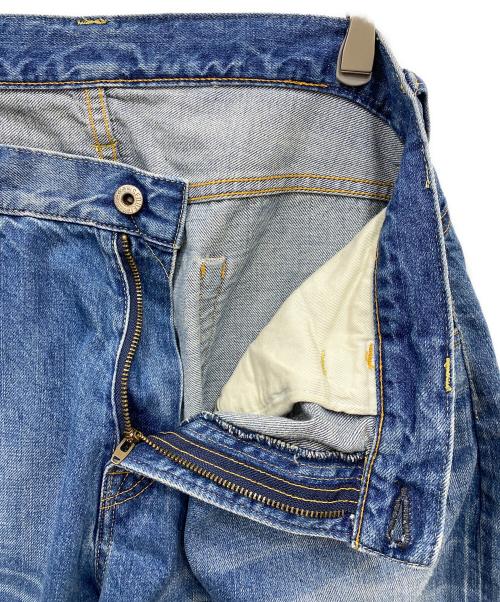 SEQUEL（シークエル）SEQUEL (シークエル) FRAGMENT DESIGN (フラグメントデザイン) ダメージデニムパンツ インディゴ サイズ:XLの古着・服飾アイテム