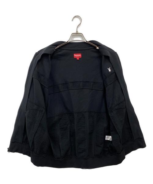 SUPREME（シュプリーム）Supreme (シュプリーム) PLAY BOY (プレイボーイ) Leisure Zip Up Top ブラック サイズ:Mの古着・服飾アイテム