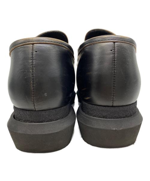 sacai（サカイ）sacai (サカイ) COWHIDE DOUBLE LOAFER ブラック サイズ:42の古着・服飾アイテム