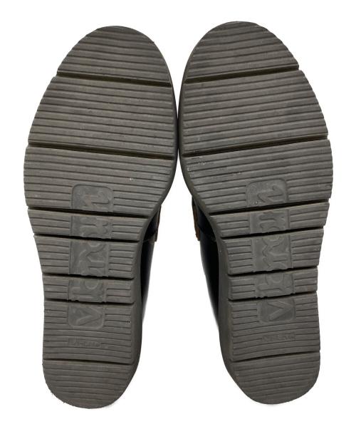 sacai（サカイ）sacai (サカイ) COWHIDE DOUBLE LOAFER ブラック サイズ:42の古着・服飾アイテム