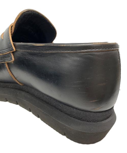 sacai（サカイ）sacai (サカイ) COWHIDE DOUBLE LOAFER ブラック サイズ:42の古着・服飾アイテム