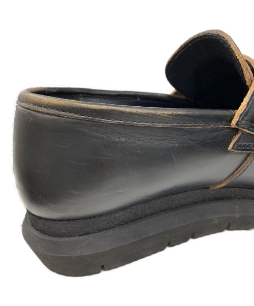 sacai（サカイ）sacai (サカイ) COWHIDE DOUBLE LOAFER ブラック サイズ:42の古着・服飾アイテム