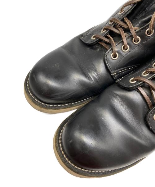 RED WING（レッドウィング）RED WING (レッドウィング) 6-inch Classic Round ブラック サイズ:9の古着・服飾アイテム
