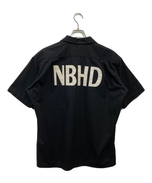 NEIGHBORHOOD（ネイバーフッド）NEIGHBORHOOD (ネイバーフッド) ワークシャツ ブラック サイズ:Lの古着・服飾アイテム