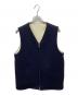 BUZZ RICKSON'S（バズリクソンズ）の古着「U.S. NAVY BLANKET VEST REVERSIBLE」｜アイボリー×ネイビー