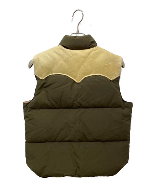 SUGAR CANE（シュガーケーン）SUGAR CANE (シュガーケーン) ダウンベスト カーキ サイズ:Mの古着・服飾アイテム
