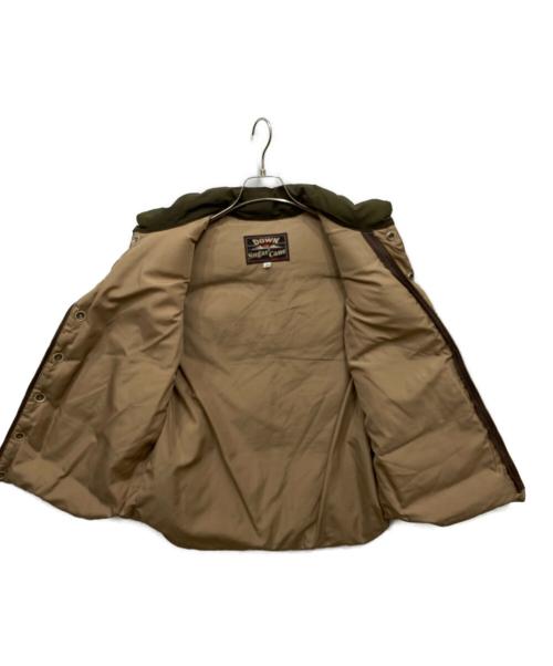 SUGAR CANE（シュガーケーン）SUGAR CANE (シュガーケーン) ダウンベスト カーキ サイズ:Mの古着・服飾アイテム