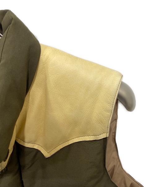 SUGAR CANE（シュガーケーン）SUGAR CANE (シュガーケーン) ダウンベスト カーキ サイズ:Mの古着・服飾アイテム