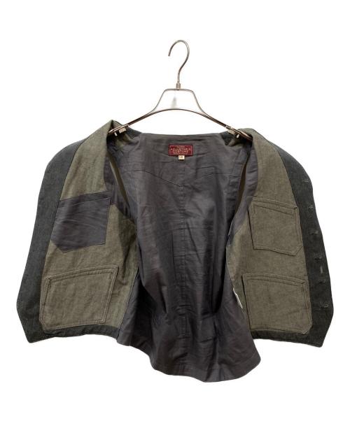 ADJUSTABLE COSTUME（アジャスタブルコスチューム）ADJUSTABLE COSTUME (アジャスタブルコスチューム) ベスト グレー サイズ:38の古着・服飾アイテム