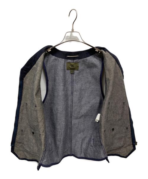 NIGEL CABOURN（ナイジェルケーボン）NIGEL CABOURN (ナイジェルケーボン) デニムベスト インディゴ サイズ:48の古着・服飾アイテム