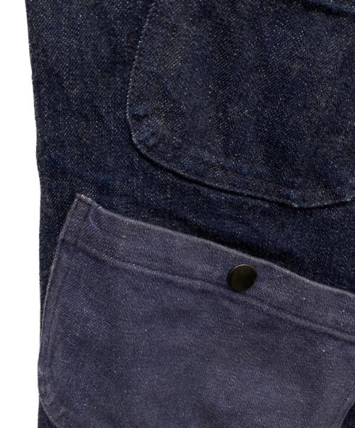 NIGEL CABOURN（ナイジェルケーボン）NIGEL CABOURN (ナイジェルケーボン) デニムベスト インディゴ サイズ:48の古着・服飾アイテム