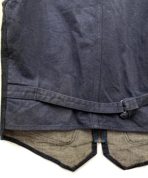 NIGEL CABOURN（ナイジェルケーボン）NIGEL CABOURN (ナイジェルケーボン) デニムベスト インディゴ サイズ:48の古着・服飾アイテム