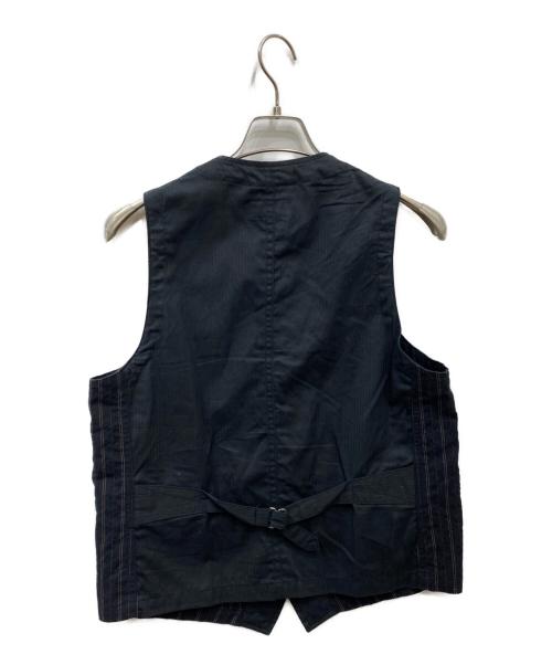 ADJUSTABLE COSTUME（アジャスタブルコスチューム）ADJUSTABLE COSTUME (アジャスタブルコスチューム) ベスト ネイビー サイズ:38の古着・服飾アイテム